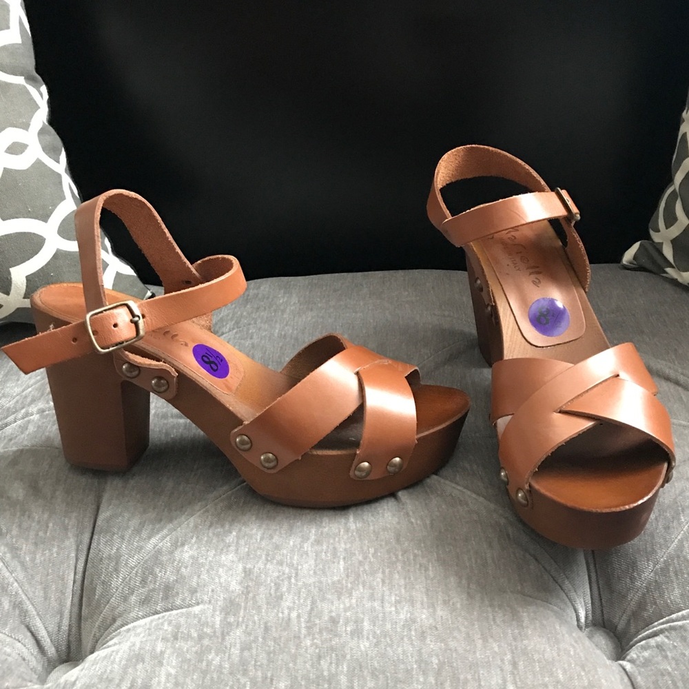 Mariella Tan Strap Sandals